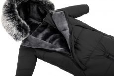 Зимовий конверт Bair North Premium чорний (black noire)